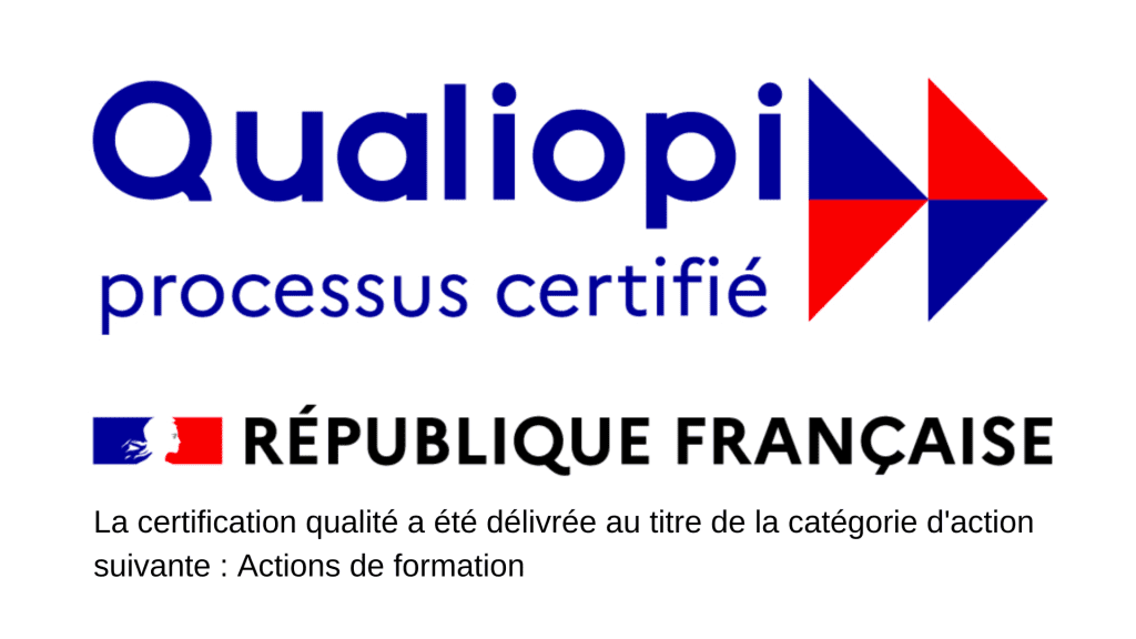 La certification qualité a été délivrée au titre de la catégorie d'action de formation